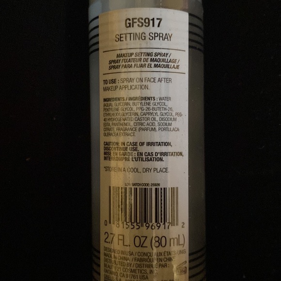 Setting spray - Picture 3 of 4